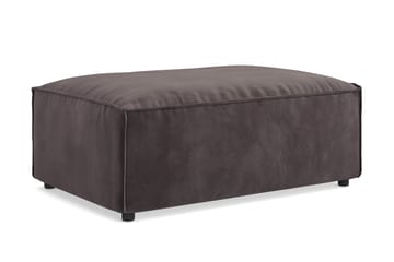 Cubo 1-sits  Rektangulär Fotpallsmodul i Sammet 120 cm bred - Mörkgrå - Möbler - Vardagsrum - Stolar & sittmöbler - Pallar - Fotpall