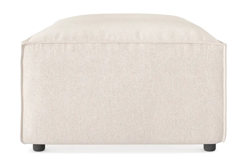 Cubo 1-sits  Rektangulär Fotpallsmodul i Tyg 120 cm bred - Beige - Möbler - Vardagsrum - Stolar & sittmöbler - Pallar - Fotpall