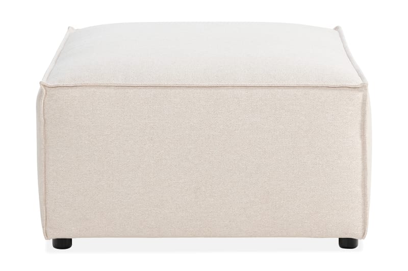 Cubo 1-sits  Rektangulär Fotpallsmodul i Tyg 80 cm bred - Beige - Möbler - Vardagsrum - Stolar & sittmöbler - Pallar - Fotpall