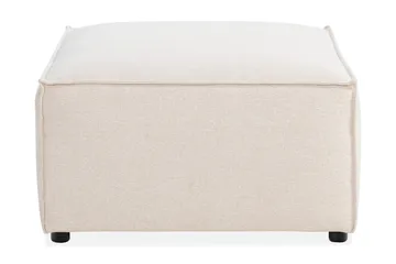 Cubo 1-sits  Rektangulär Fotpallsmodul i Tyg 80 cm bred - Beige - Möbler - Vardagsrum - Stolar & sittmöbler - Pallar - Fotpall