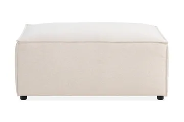 Cubo 1-sits  Rektangulär Fotpallsmodul i Tyg 80 cm bred - Beige - Möbler - Vardagsrum - Stolar & sittmöbler - Pallar - Fotpall