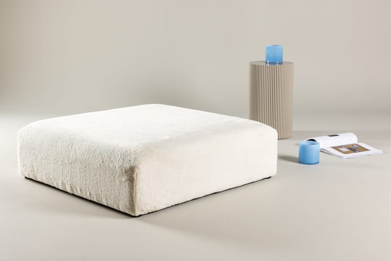 Davie Fotpall - Beige - Möbler - Vardagsrum - Stolar & sittmöbler - Pallar - Fotpall