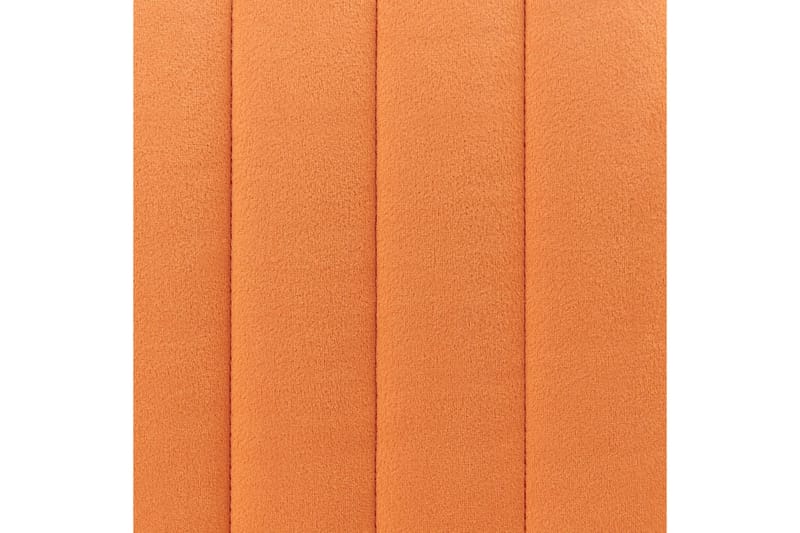 Fotpall Dayton Orange/guld - Orange/guld - Möbler - Vardagsrum - Stolar & sittmöbler - Pallar - Fotpall