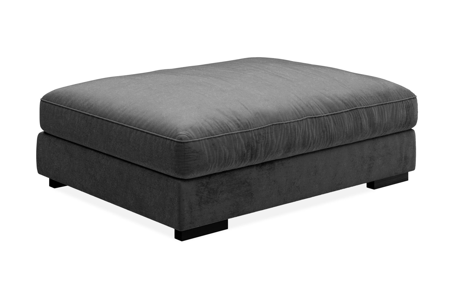 Dubai Fotpall Sammet - M&ouml;rkgr&aring;