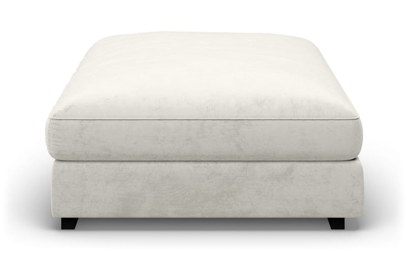 Dubai Fotpall Sammet - Vit - Möbler - Vardagsrum - Stolar & sittmöbler - Pallar - Fotpall