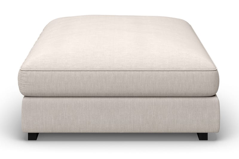 Dubai Rektangulär Fotpall 120x95 cm i Tyg - Beige - Möbler - Vardagsrum - Stolar & sittmöbler - Pallar - Fotpall