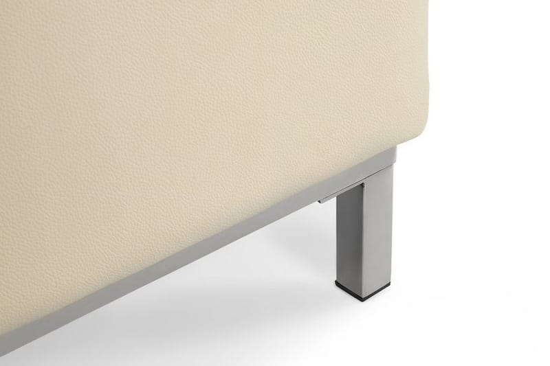 Dugard Fotpall - Beige/Läder - Möbler - Vardagsrum - Stolar & sittmöbler - Pallar - Fotpall