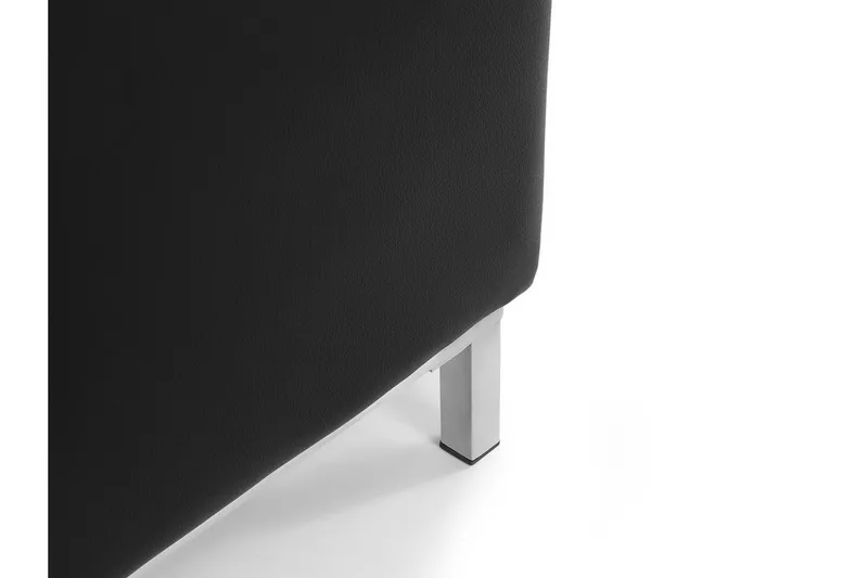 Dugard Fotpall - Svart/Läder - Möbler - Vardagsrum - Stolar & sittmöbler - Pallar - Fotpall