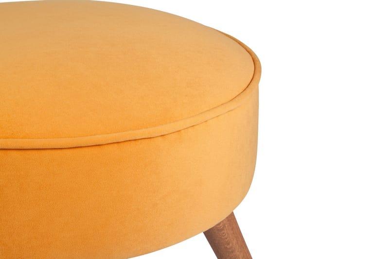 EAKRIGHT Fotpall Orange - Möbler - Vardagsrum - Stolar & sittmöbler - Pallar - Fotpall