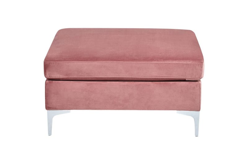 Fotpall Evja Rosa - Rosa - Möbler - Vardagsrum - Stolar & sittmöbler - Pallar - Fotpall