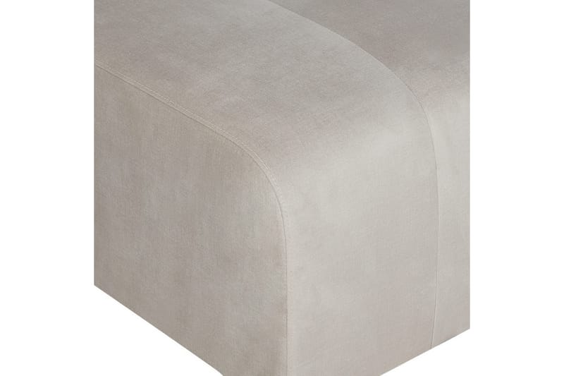 Fotpall Falsterbo Beige, Sammet - Beige, Sammet - Möbler - Vardagsrum - Stolar & sittmöbler - Pallar - Fotpall
