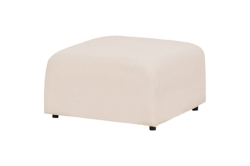 Fotpall Falsterbo Ljusbeige, Bouclé - Ljusbeige, Bouclé - Möbler - Vardagsrum - Stolar & sittmöbler - Pallar - Fotpall