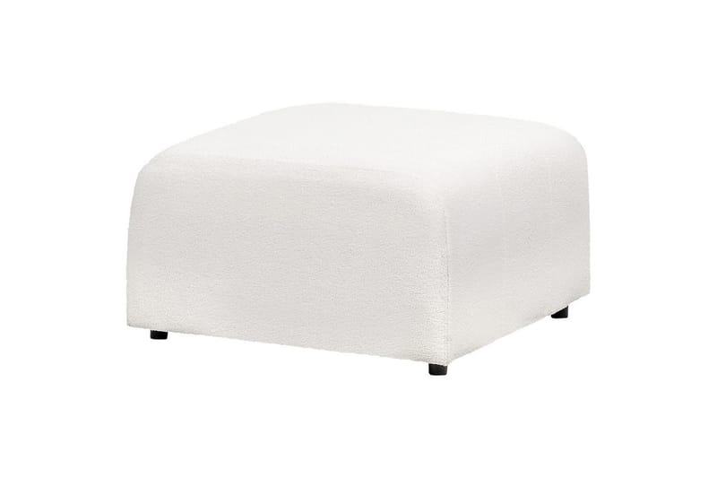 Fotpall Falsterbo Vit, Bouclé - Vit, Bouclé - Möbler - Vardagsrum - Stolar & sittmöbler - Pallar - Fotpall