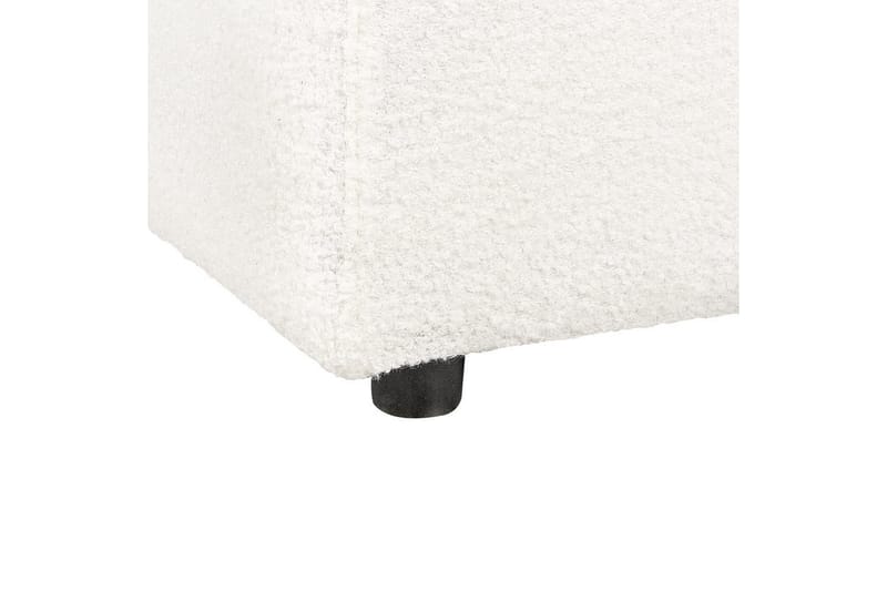 Fotpall Falsterbo Vit, Bouclé - Vit, Bouclé - Möbler - Vardagsrum - Stolar & sittmöbler - Pallar - Fotpall