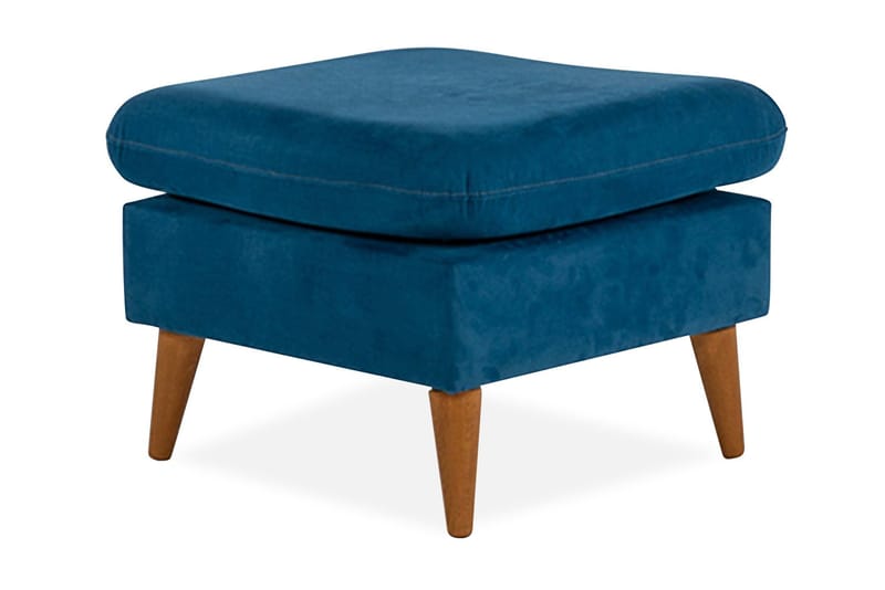 Faulman Fotpall - Blå - Möbler - Vardagsrum - Stolar & sittmöbler - Pallar - Fotpall