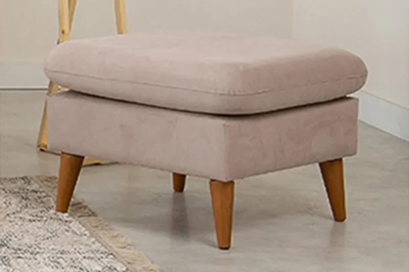 Faulman Fotpall - Brun - Möbler - Vardagsrum - Stolar & sittmöbler - Pallar - Fotpall