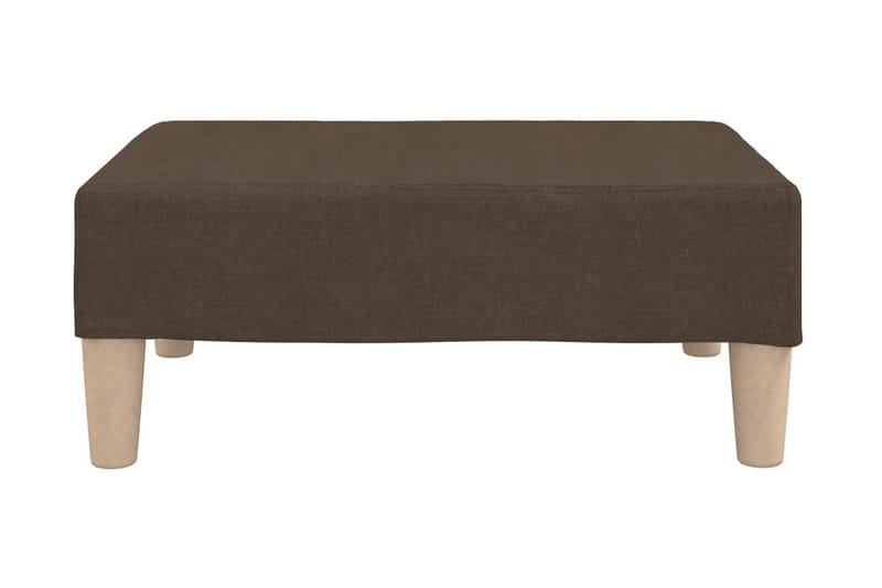 Fotpall brun 78x56x32 cm tyg - Brun - Möbler - Vardagsrum - Stolar & sittmöbler - Pallar - Fotpall