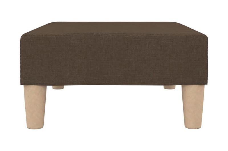 Fotpall brun 78x56x32 cm tyg - Brun - Möbler - Vardagsrum - Stolar & sittmöbler - Pallar - Fotpall