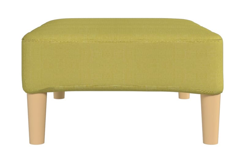 Fotpall grön 78x56x32 cm tyg - Grön - Möbler - Vardagsrum - Stolar & sittmöbler - Pallar - Fotpall