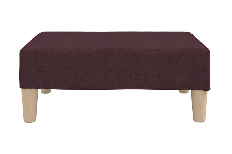Fotpall lila 78x56x32 cm tyg - Lila - Möbler - Vardagsrum - Stolar & sittmöbler - Pallar - Fotpall
