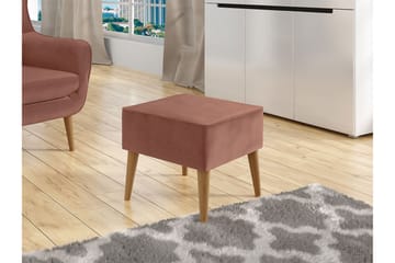 Fotpall - Rosa - Möbler - Vardagsrum - Stolar & sittmöbler - Pallar - Fotpall