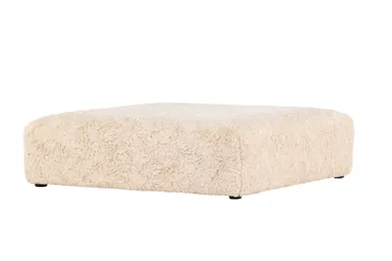 Frankie Fotpall - Beige - Möbler - Vardagsrum - Stolar & sittmöbler - Pallar - Fotpall