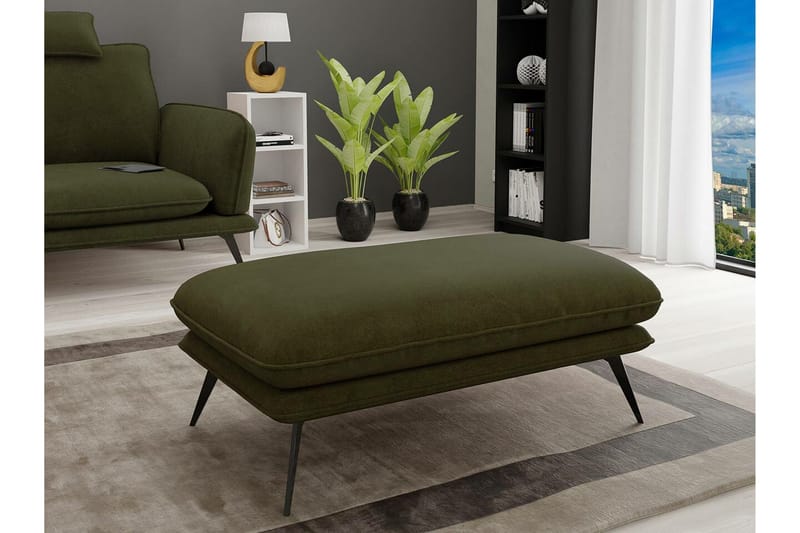 Graystone Fotpall 65 cm Dark green - Möbler - Vardagsrum - Stolar & sittmöbler - Pallar - Fotpall