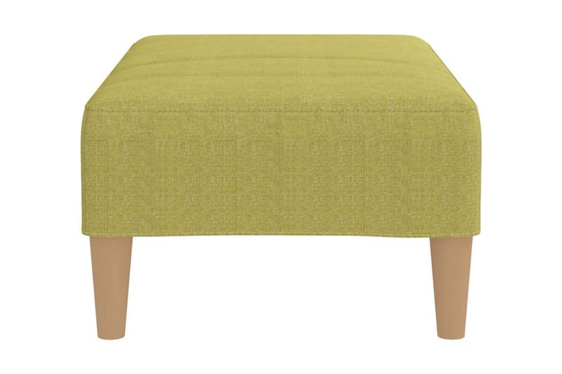 Fotpall grön 78x56x32 cm tyg - Grön - Möbler - Vardagsrum - Stolar & sittmöbler - Pallar - Fotpall