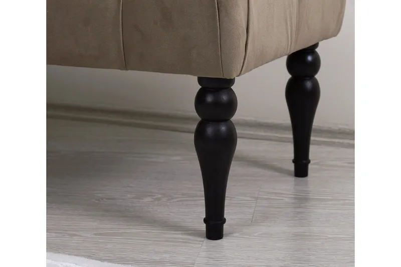 Hodgenville Fotpall 92 cm Rektangulär - Brun - Möbler - Vardagsrum - Stolar & sittmöbler - Pallar - Fotpall