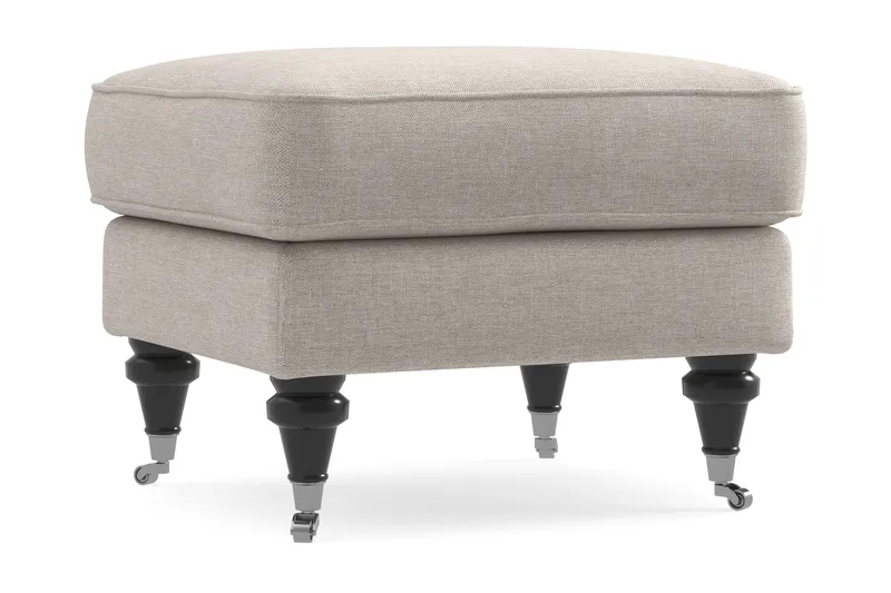 Howard Classic Fotpall - Beige - Möbler - Vardagsrum - Stolar & sittmöbler - Pallar - Fotpall