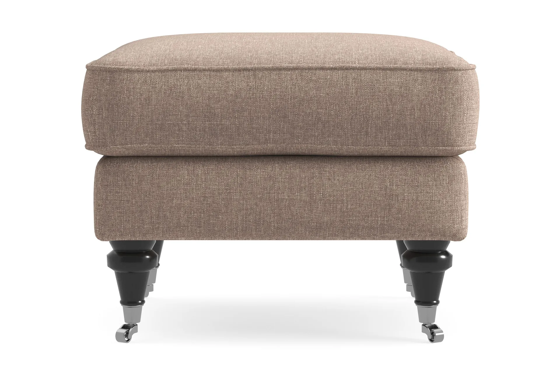 howard classic fotpall - mörkbeige