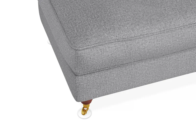 Howard Lyx Fotpall - Grå - Möbler - Vardagsrum - Stolar & sittmöbler - Pallar - Fotpall