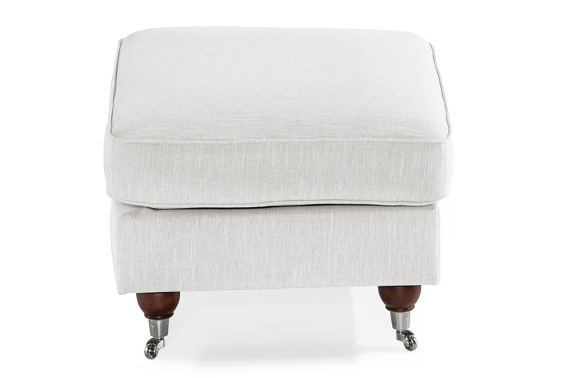 Howard Riviera Fotpall - Linnebeige - Möbler - Vardagsrum - Stolar & sittmöbler - Pallar - Fotpall