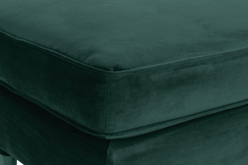 Howard Riviera Fotpall Sammet - Mörkgrön - Möbler - Vardagsrum - Stolar & sittmöbler - Pallar - Fotpall