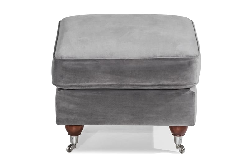 Howard Riviera Fotpall - Silvergrå - Möbler - Vardagsrum - Stolar & sittmöbler - Pallar - Fotpall