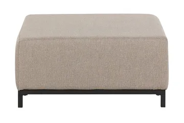 Hughen Fotpall - Beige/Svart - Möbler - Vardagsrum - Stolar & sittmöbler - Pallar - Fotpall