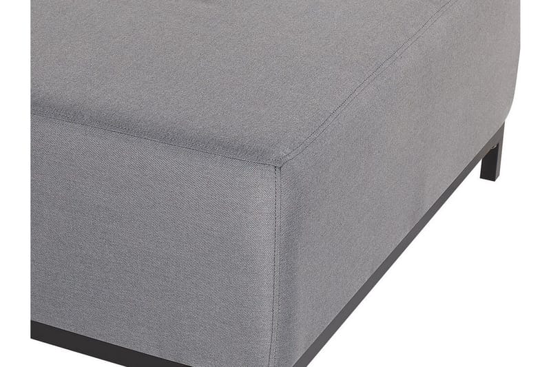 Hughen Fotpall - Grå/Svart - Möbler - Vardagsrum - Stolar & sittmöbler - Pallar - Fotpall