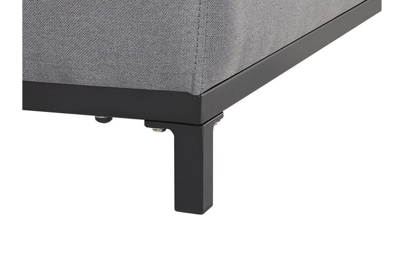 Hughen Fotpall - Grå/Svart - Möbler - Vardagsrum - Stolar & sittmöbler - Pallar - Fotpall