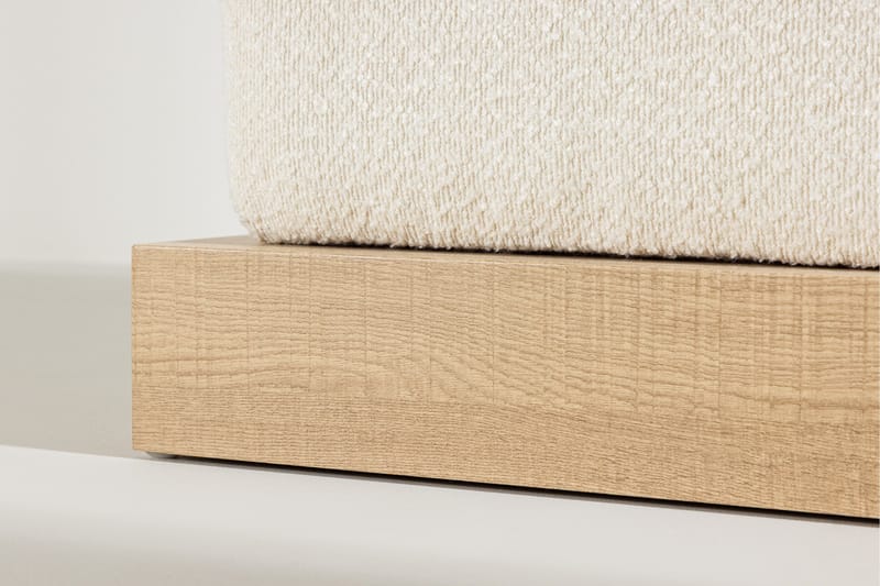 Ivy Fotpall - Vit - Möbler - Vardagsrum - Stolar & sittmöbler - Pallar - Fotpall