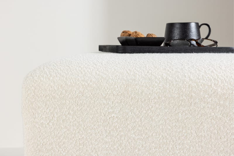 Ivy Fotpall - Vit - Möbler - Vardagsrum - Stolar & sittmöbler - Pallar - Fotpall