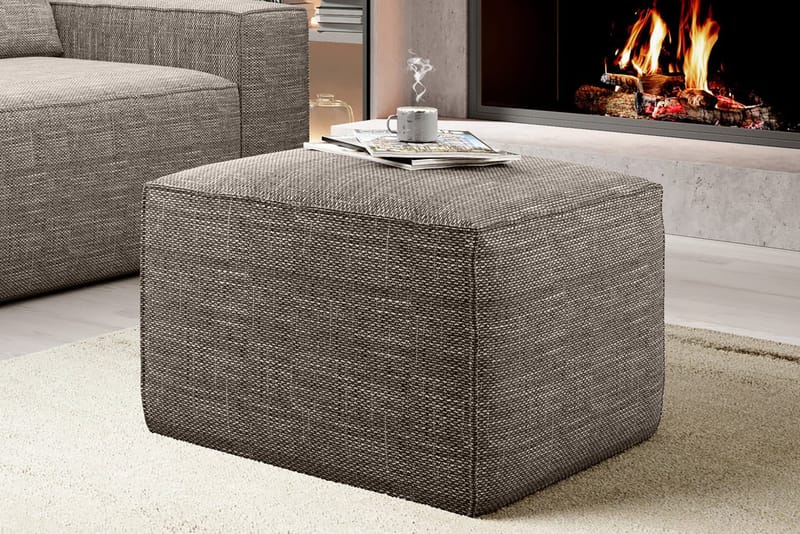 Kamli Fotpall - Beige - Möbler - Vardagsrum - Stolar & sittmöbler - Pallar - Fotpall