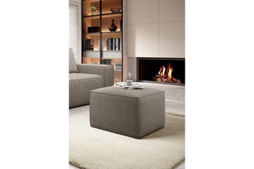 Kamli Fotpall - Beige - Möbler - Vardagsrum - Stolar & sittmöbler - Pallar - Fotpall