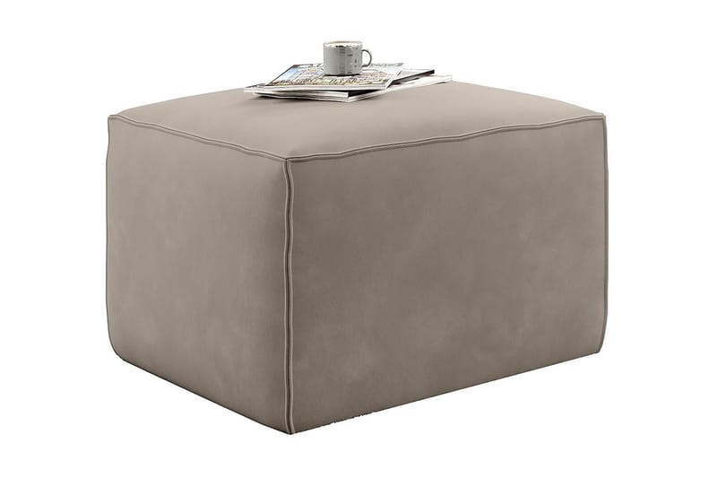 Kamli Fotpall - Beige - Möbler - Vardagsrum - Stolar & sittmöbler - Pallar - Fotpall