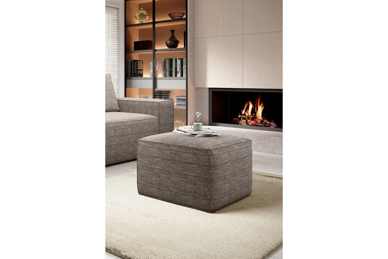 Kamli Fotpall - Beige - Möbler - Vardagsrum - Stolar & sittmöbler - Pallar - Fotpall