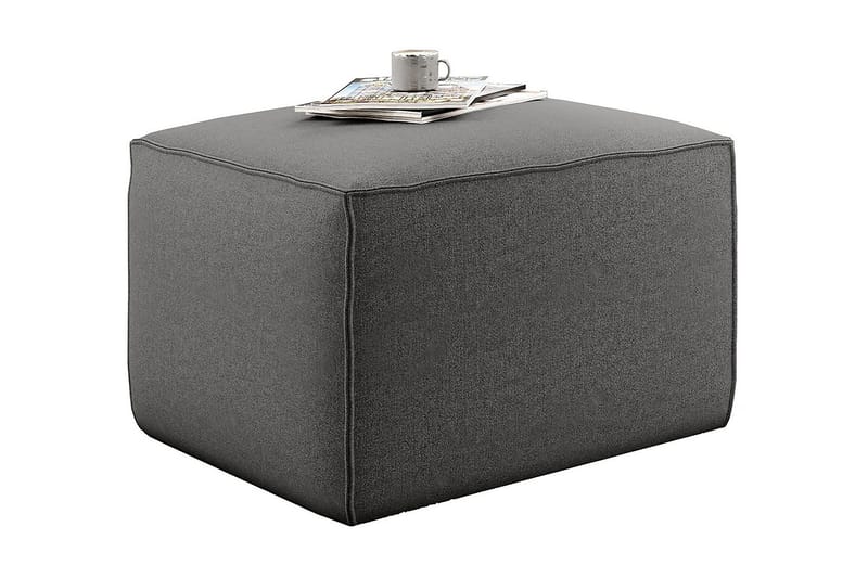 Kamli Fotpall - Grå - Möbler - Vardagsrum - Stolar & sittmöbler - Pallar - Fotpall