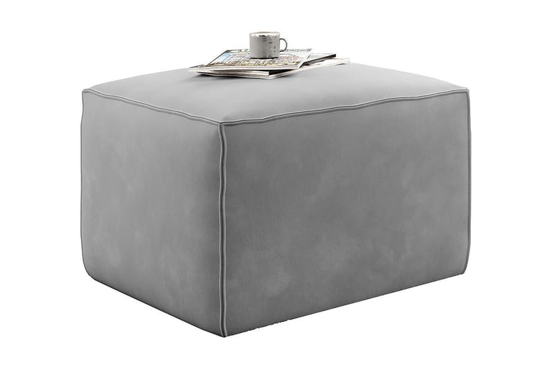 Kamli Fotpall - Ljusgrå - Möbler - Vardagsrum - Stolar & sittmöbler - Pallar - Fotpall