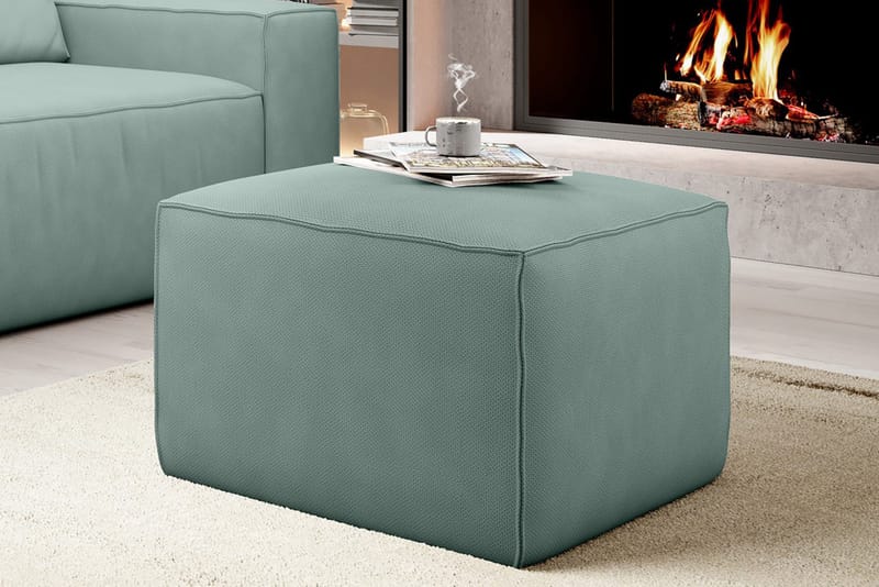 Kamli Fotpall - Ljusgrön - Möbler - Vardagsrum - Stolar & sittmöbler - Pallar - Fotpall