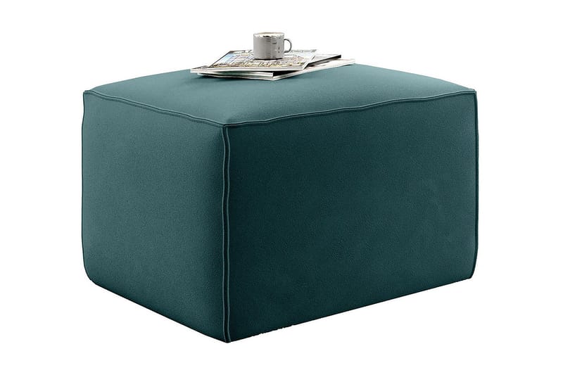 Kamli Fotpall - Turkos - Möbler - Vardagsrum - Stolar & sittmöbler - Pallar - Fotpall