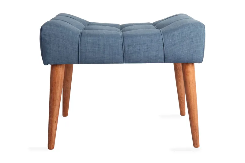 Khyair Fotpall - Blå - Möbler - Vardagsrum - Stolar & sittmöbler - Pallar - Fotpall