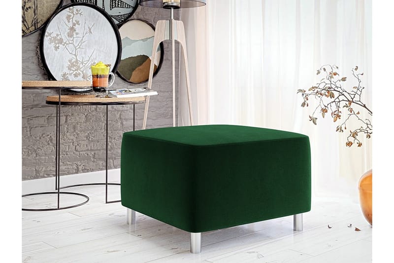 Kintore Fotpall 56 cm Dark green - Möbler - Vardagsrum - Stolar & sittmöbler - Pallar - Fotpall